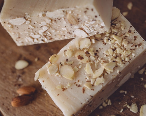 Almond Cake Organic Handmade Soap Bar – 7 oz | Sweet Harvest Farms